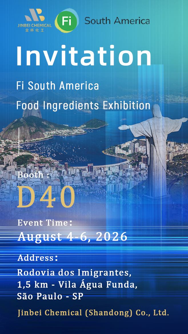 Jinbei Chemical Invites You to Visit Our Booth D40 at Fi South America 2026 São Paulo Expo